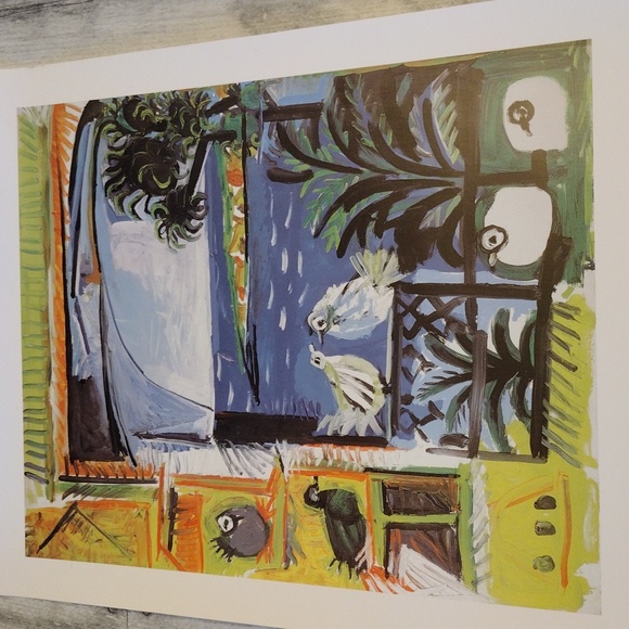 Picasso Les Pigeons Poster Copyright Succession Picasso 2000 - Picture 6 of 8